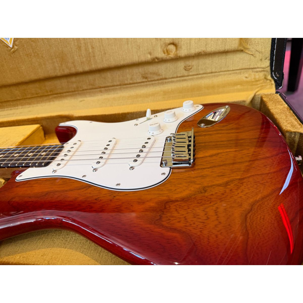 Fender Custom Shop #172 Limited Edition Bananas At Large Exclusive Custom Deluxe Roasted Strat Electric Guitar - NOS w/ Matching Headcap - Aged Cherry Sunburst