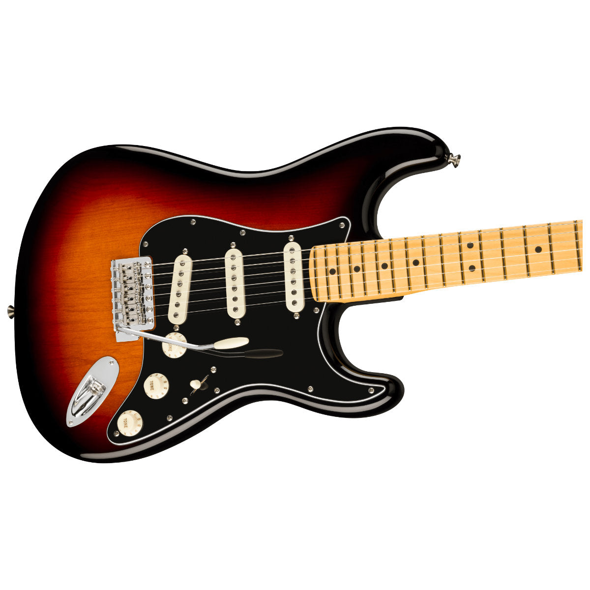 Fender American Professional Classic Stratocaster® Electric Guitar - Maple Fingerboard - 3-Color Sunburst