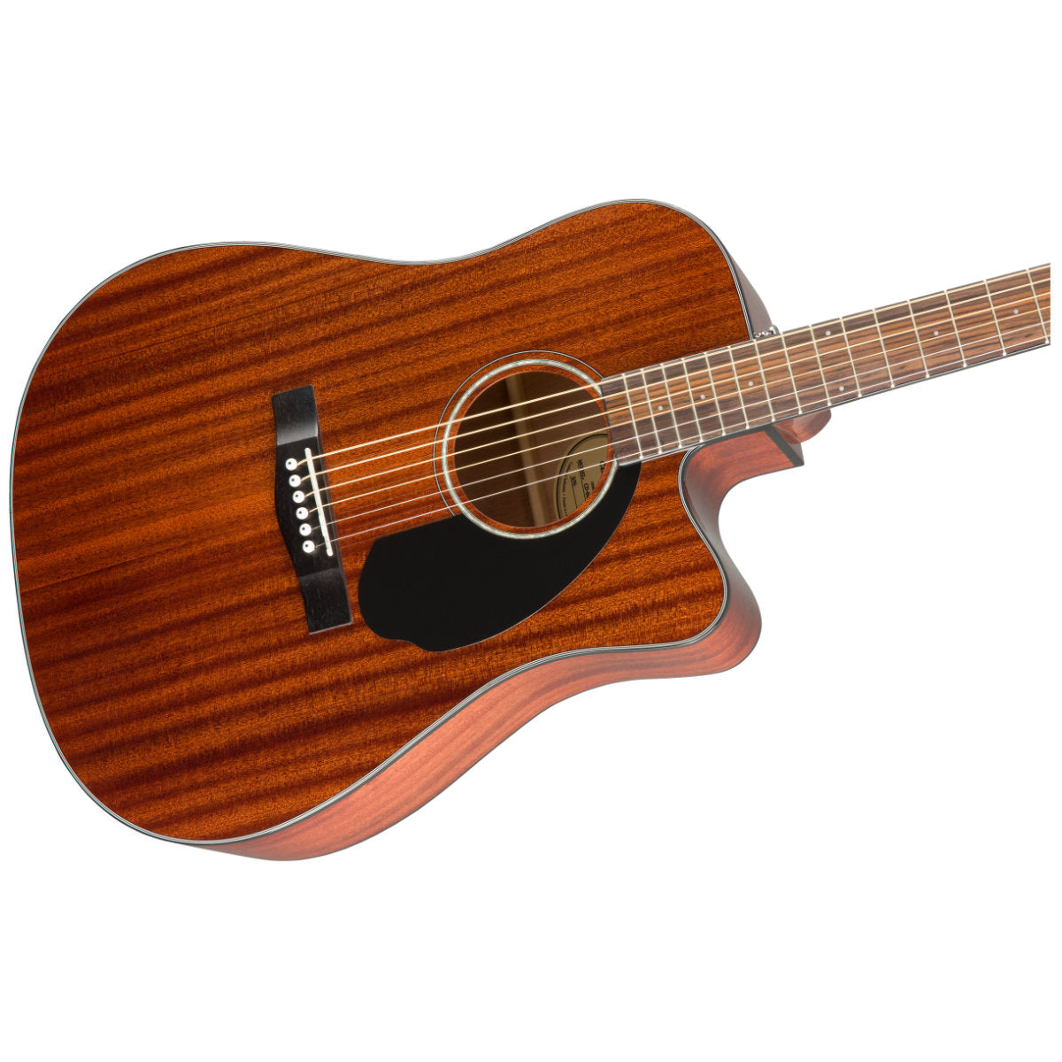 Fender CD-60SCE Solid Top Dreadnought Acoustic-Electric Guitar - All-Mahogany - Bananas at Large®