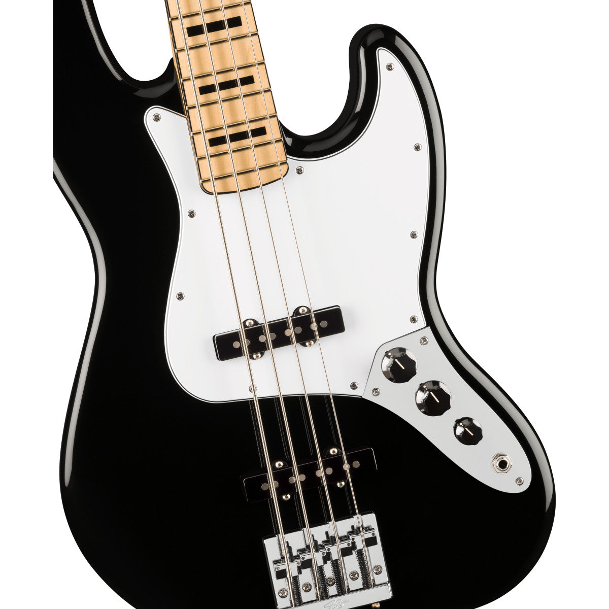 Fender Geddy Lee Jazz Bass- Maple Fingerboard - Black