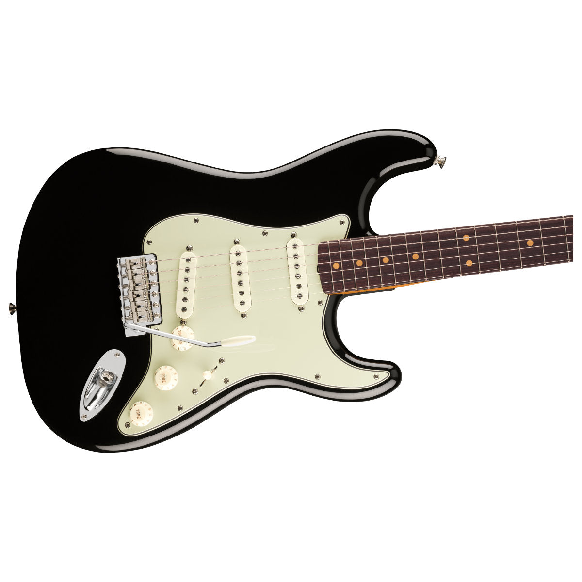 Fender Vintera III Early 60s Stratocaster Electric Guitar - Rosewood Fingerboard - Black