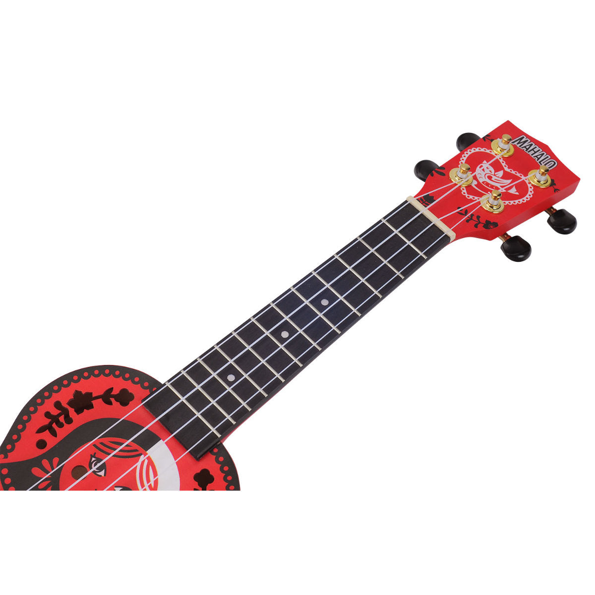 Mahalo MA1RD Art Series Soprano Ukulele - Russian Doll Motiff