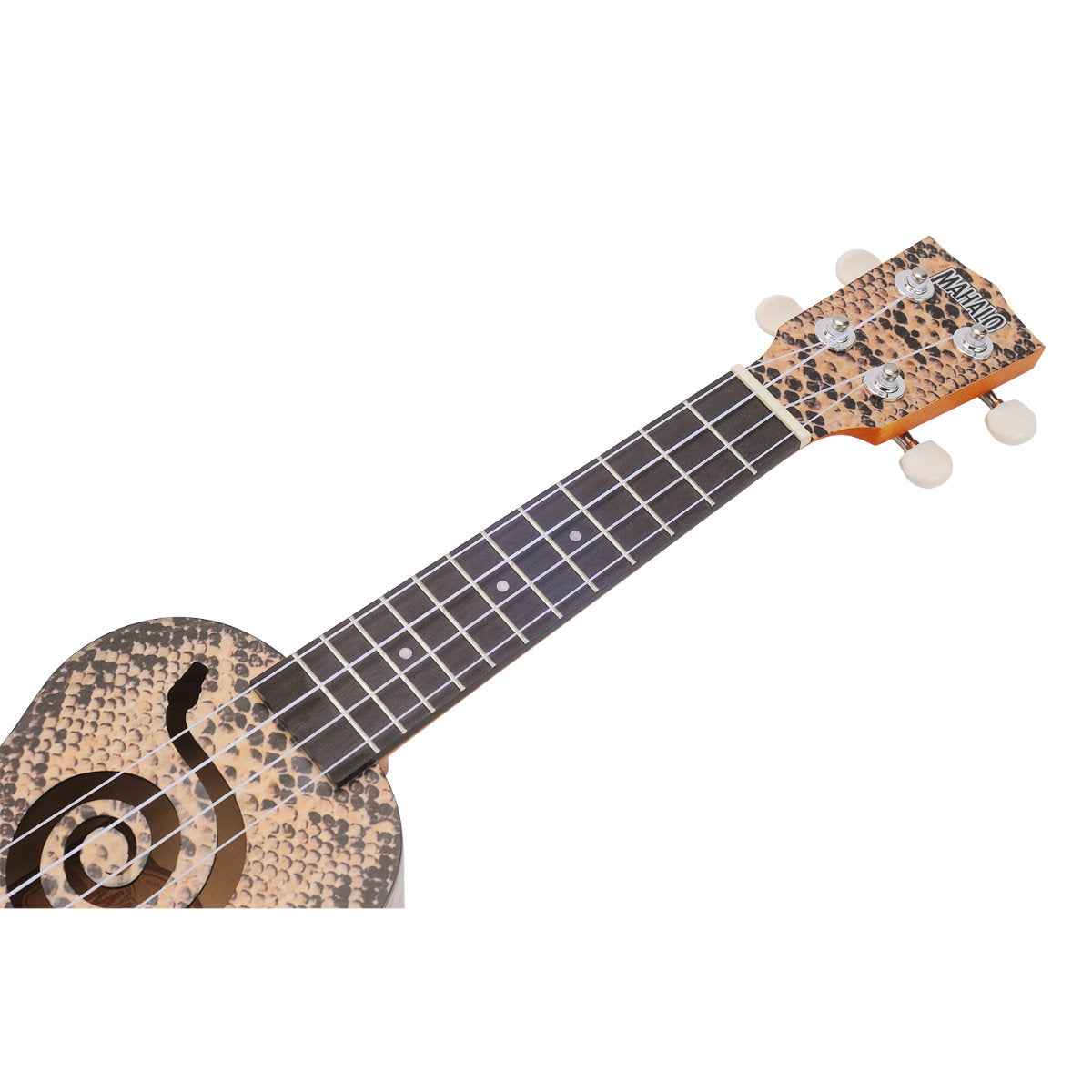 Mahalo MA1PY Art II Series Soprano Ukuelele - Python Motiff