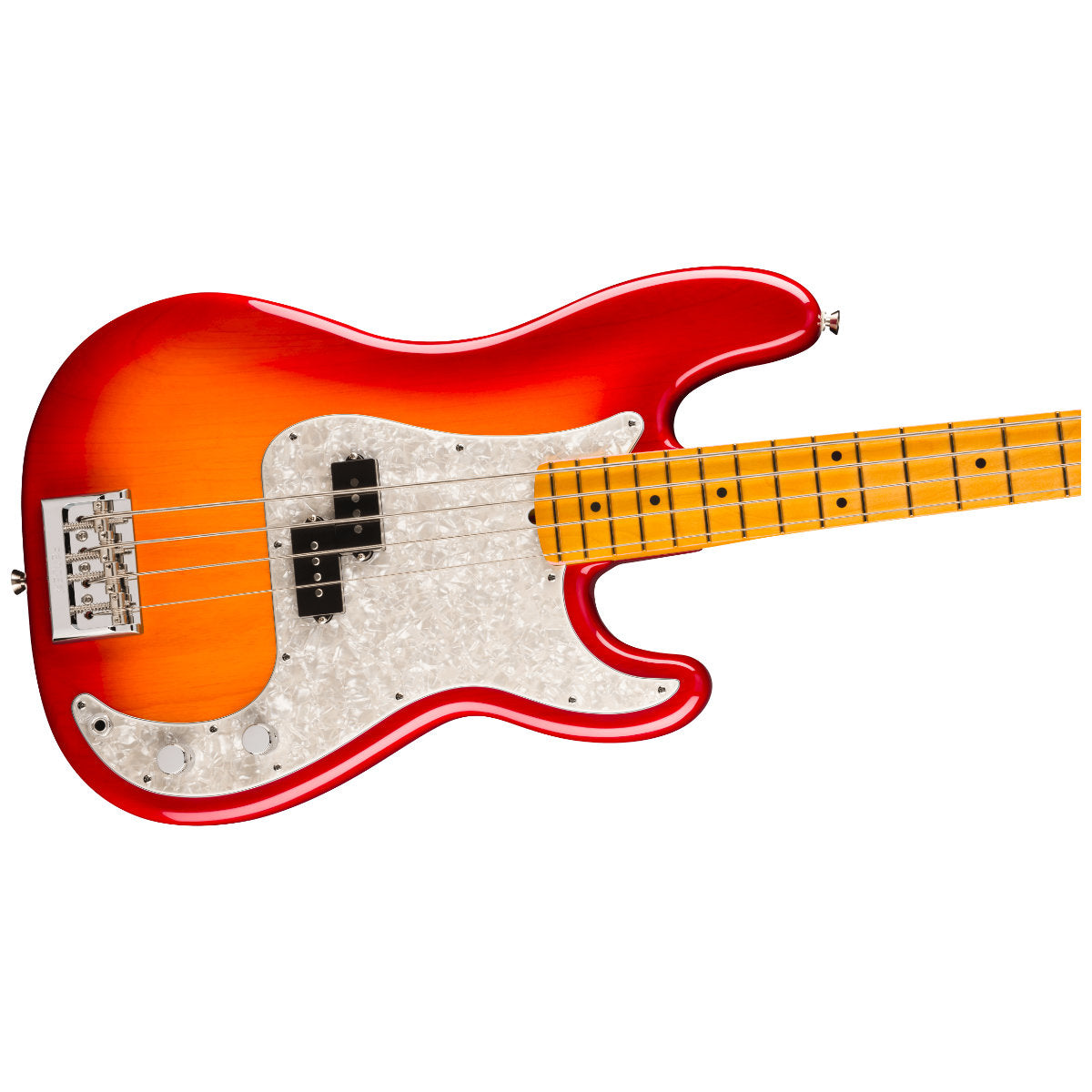 Fender American Professional Precision Bass - Maple Fingerboard - Aged Cherry Burst