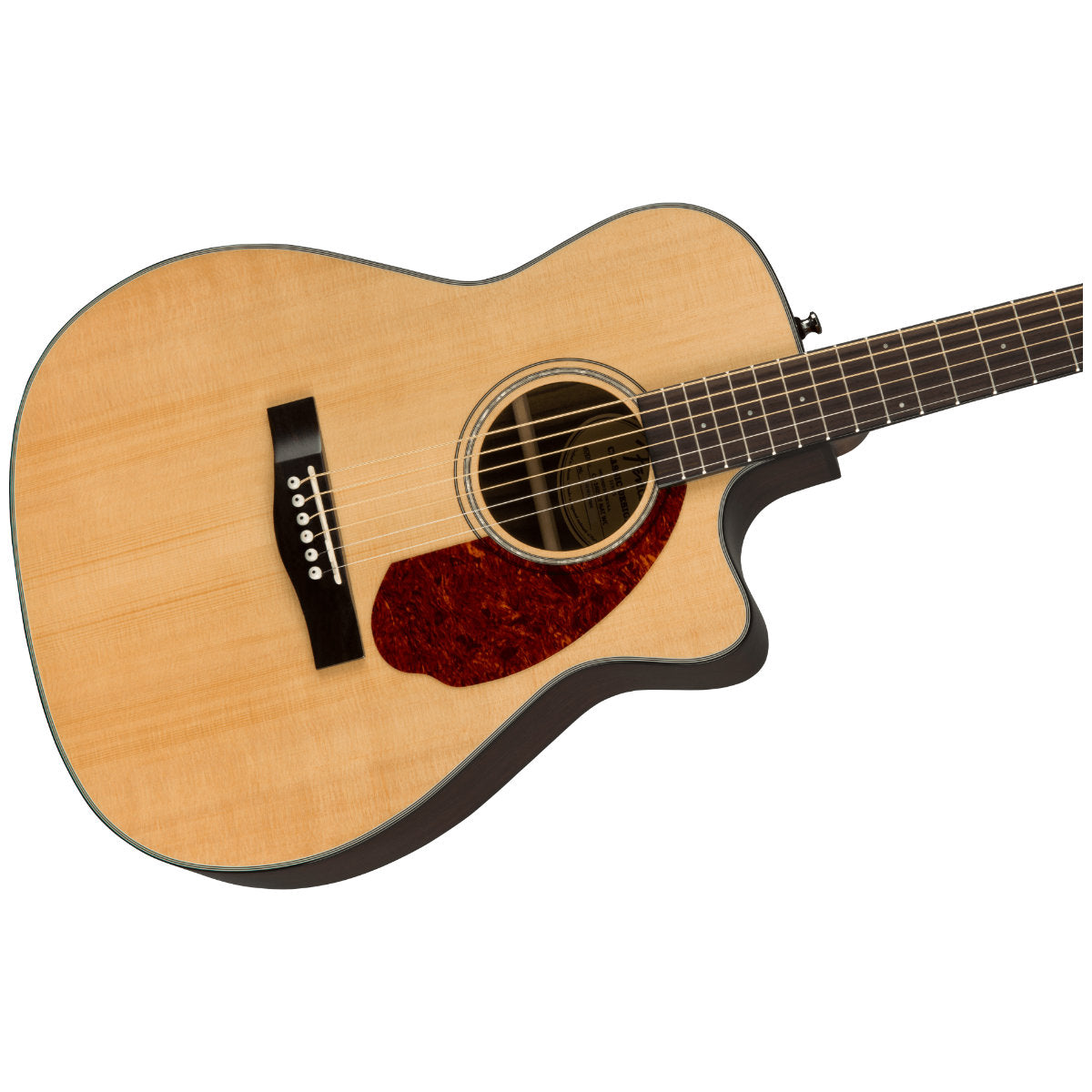 Fender CC-140SCE Concert Acoustic-Electric Guitar - Walnut Fingerboard - Natural - Bananas at Large®