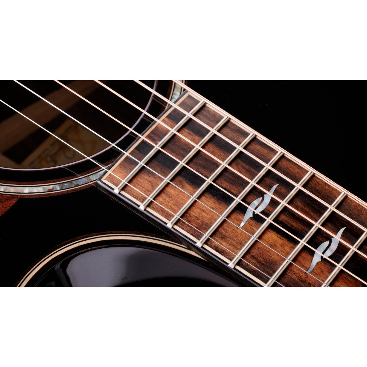Taylor Next-Gen Builder's Edition 814ce Blacktop Grand Auditorium Acoustic-Electric Guitar - Indian Rosewood/Adirondack Spruce