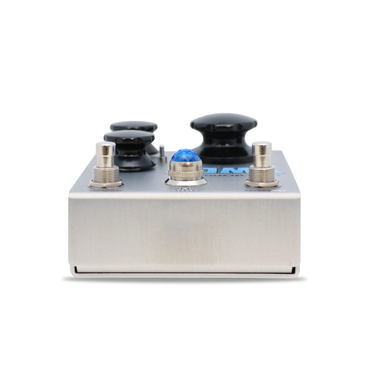Keeley Custom Shop Zoma Stereo Reverb and Tremolo Pedal - Silver - Bananas at Large®