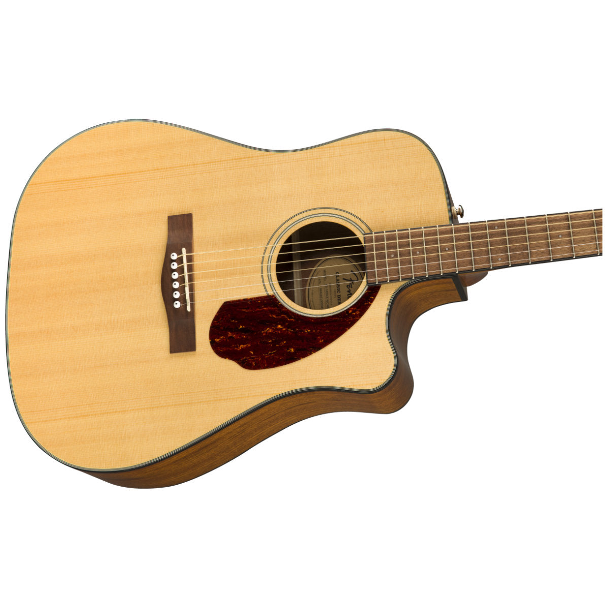 Fender CD-140SCE Dreadnought Acoustic-Electric Guitar - Walnut Fingerboard - Natural