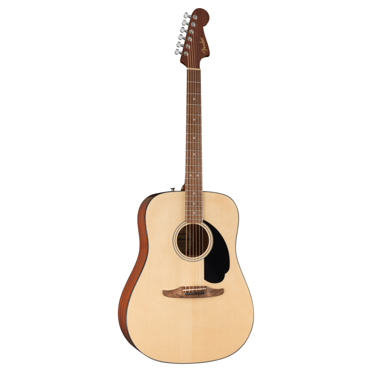 Fender California Standard Redondo Acoustic Guitar - Spruce Top - Black Pickguard - Natural