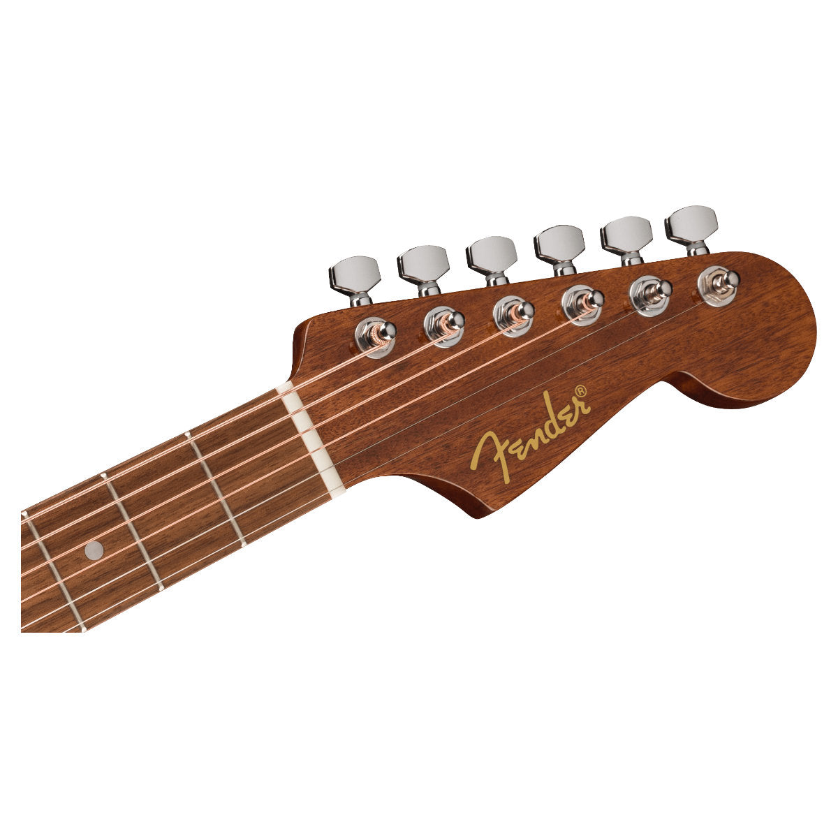 Fender California Standard Redondo Mini Acoustic Guitar w/ Bag - Sapele Top - Natural Sapele