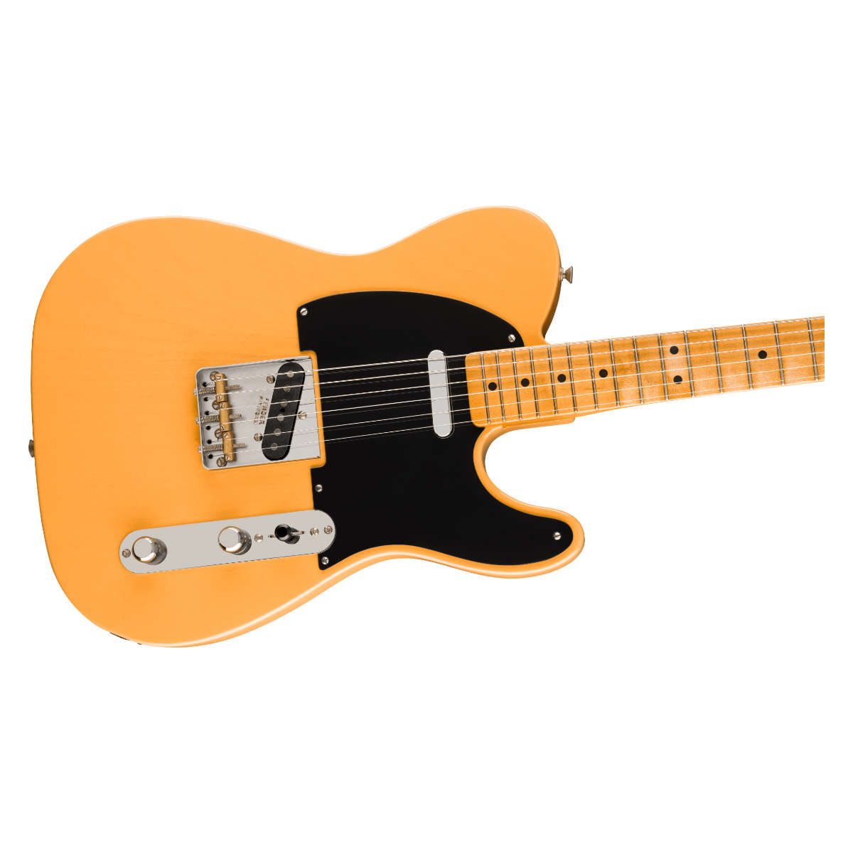 Fender 75th Anniversary Vintera Road Worn 1951 Telecaster Electric Guitar - Maple Fingerboard - Butterscotch Blonde