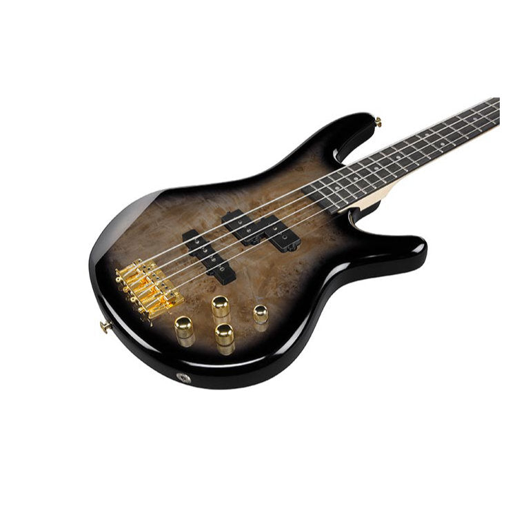 Ibanez SR Series Gio Electric Bass Guitar - Transparent Pale Black Burst