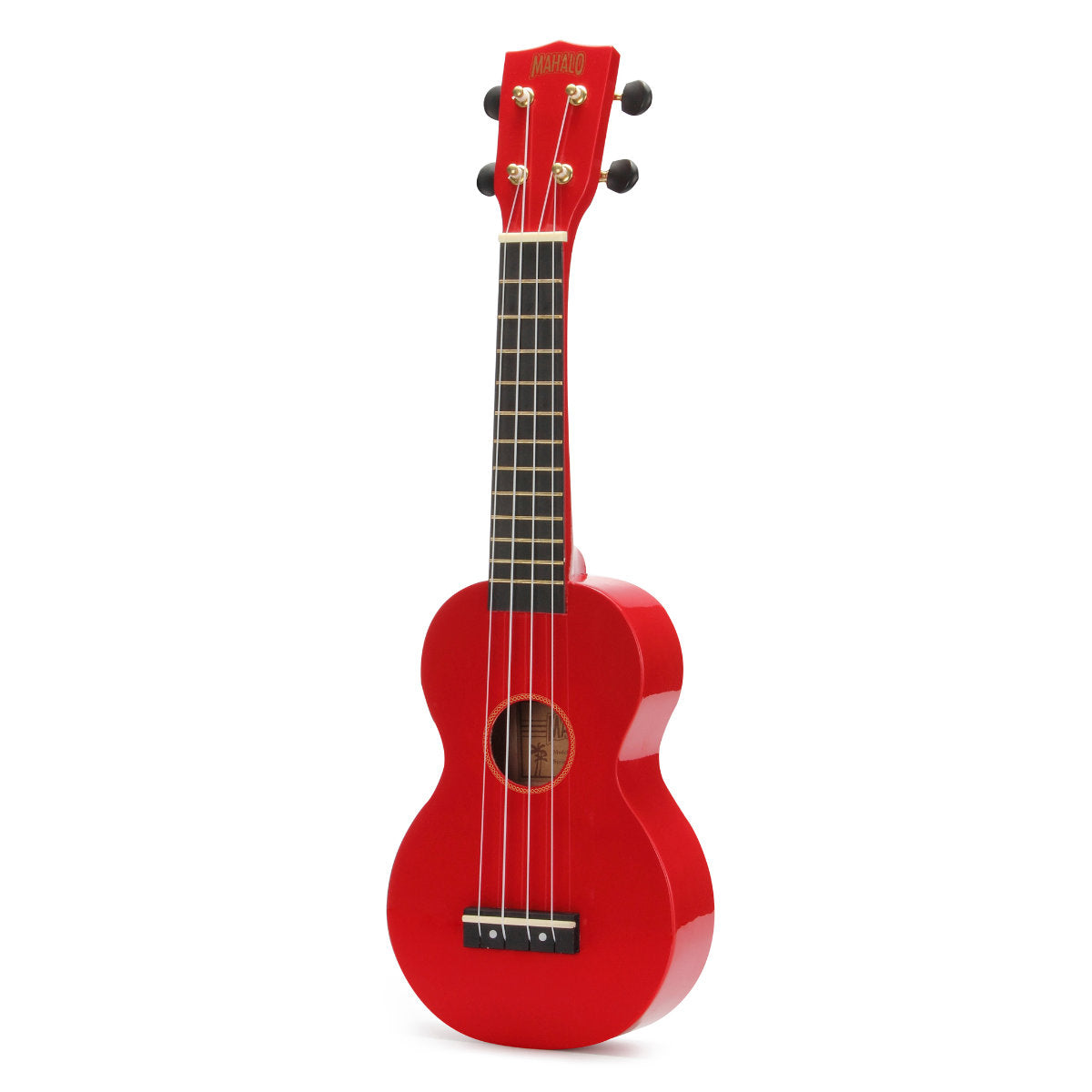 Mahalo MR1-RD Rainbow Soprano Ukulele - Red