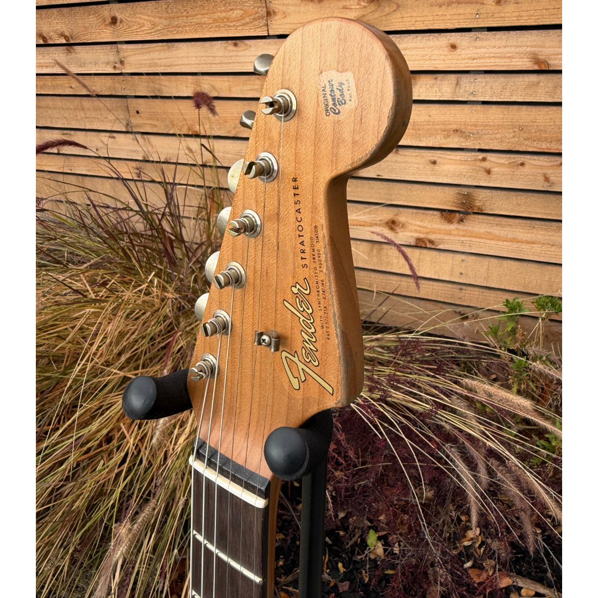 Fender Custom Shop #7 Masterbuilt Andy Hicks Fat '64 Stratocaster Journeyman Relic Electric Guitar - Brazilian Rosewood Fingerboard - Aged Sherwood Green Metallic