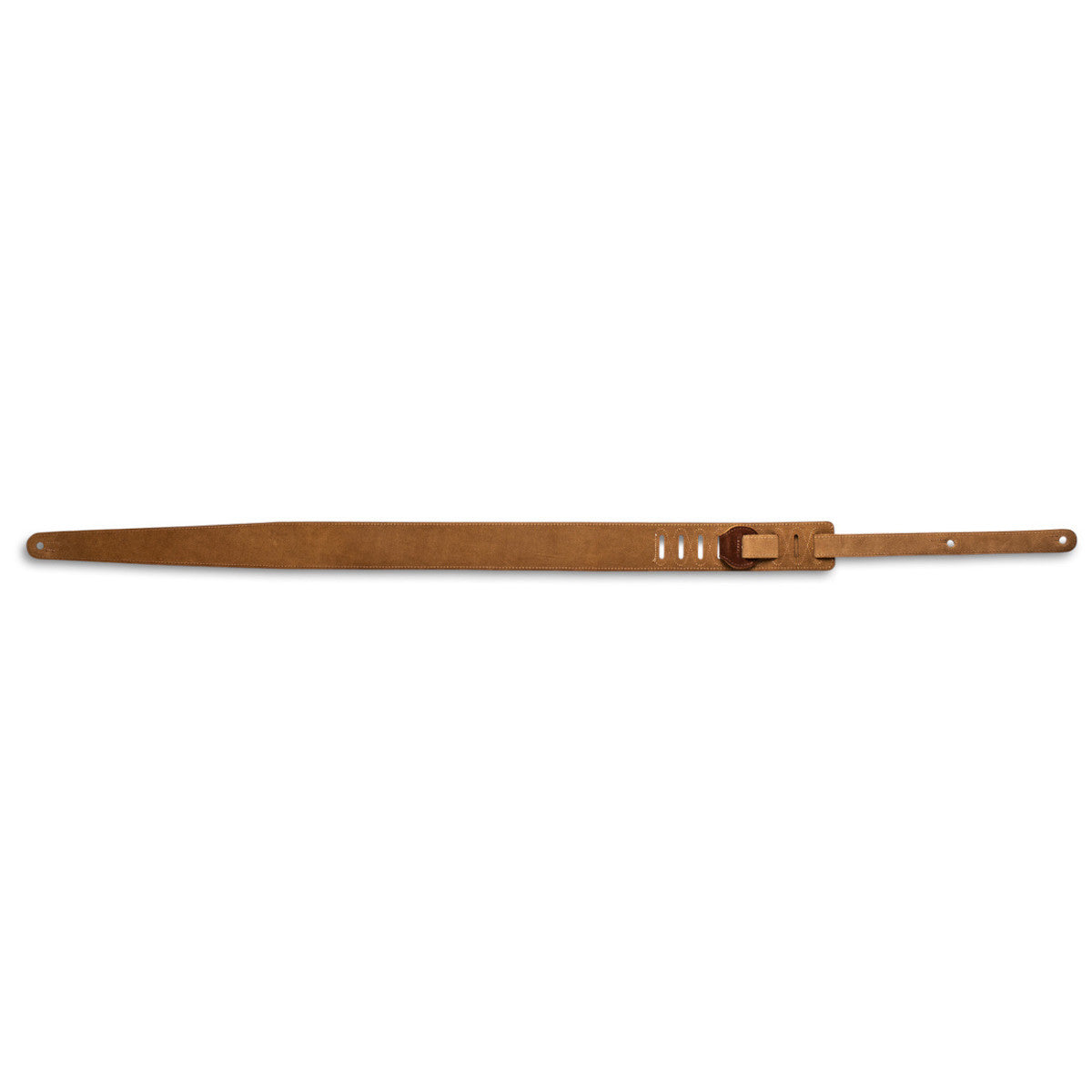 Taylor Embroidered Suede 2.5 in. Guitar Strap - Chocolate Brown - Bananas at Large®