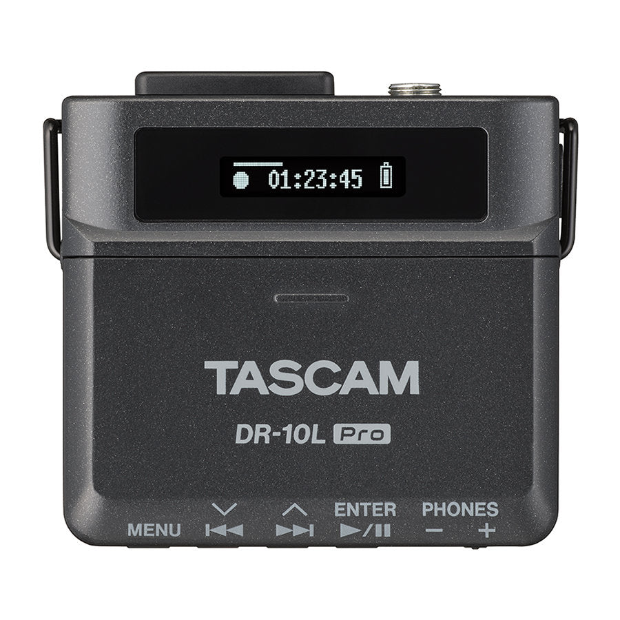 Tascam DR-10L PRO Ultra-Compact 32-bit Float Audio Field Recorder w/ Lavalier Mic