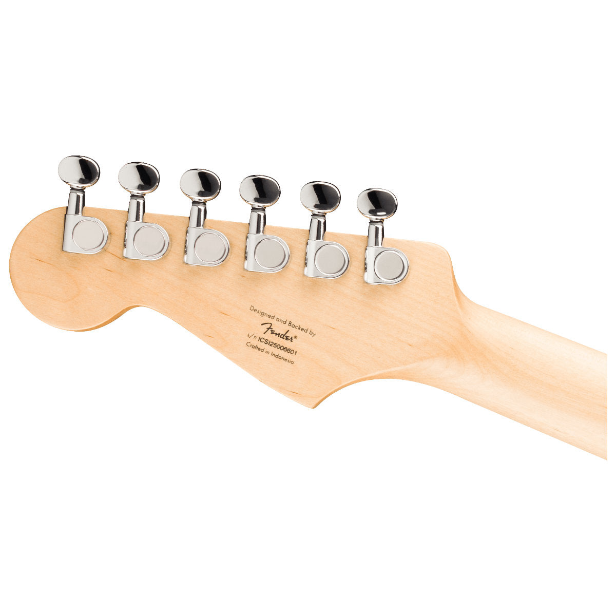 Squier Mini Stratocaster Electric Guitar - Maple Fingerboard - White Pickguard - California Blue