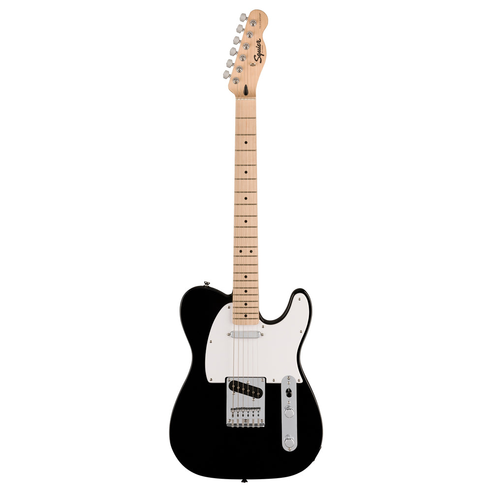 Squier Sonic Telecaster Electric Guitar - Black w/ Maple