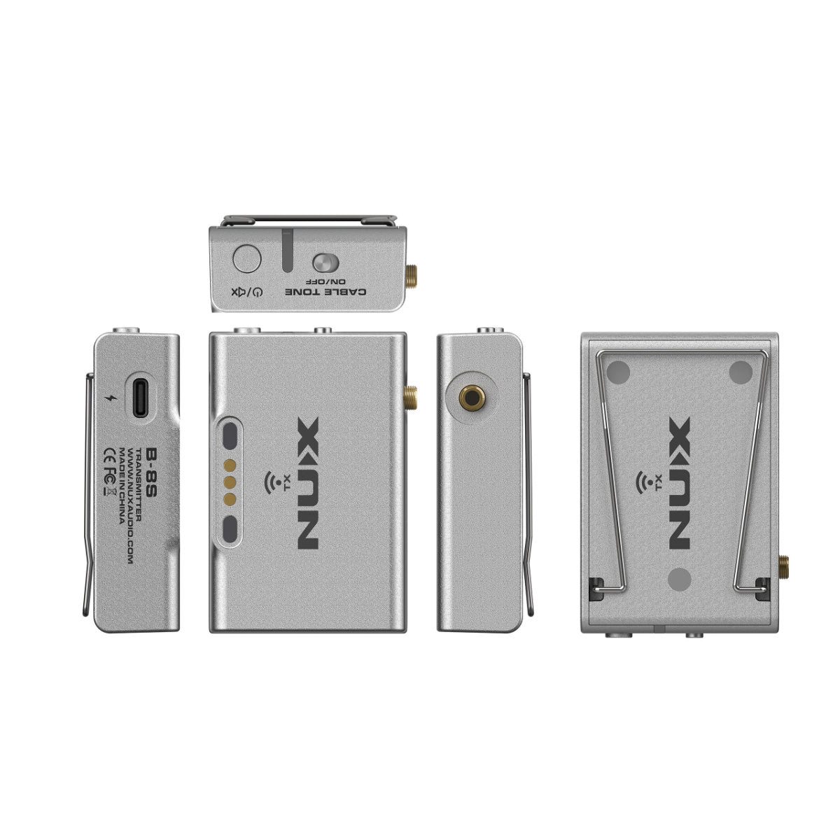 NUX B-8S Professional 2.4GHz Guitar Wireless System