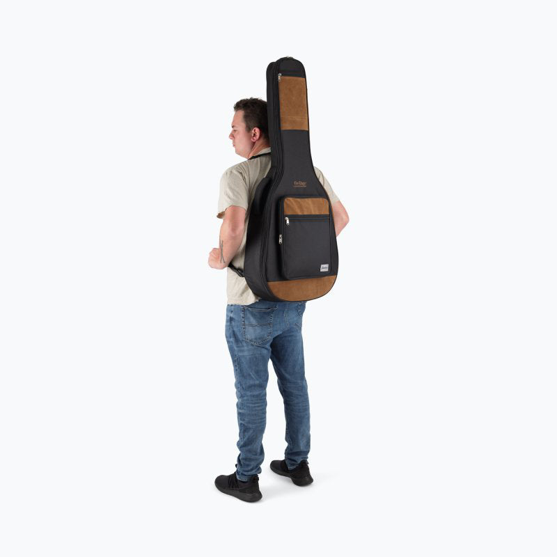 On-Stage Adventure Series Acoustic Guitar Gig Bag - Black