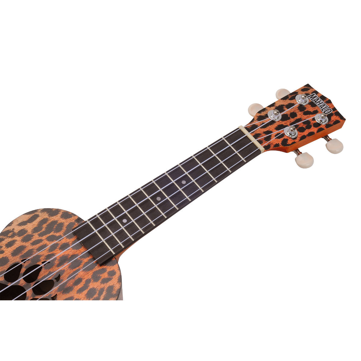 Mahalo MA1CH Art II Series Soprano Ukulele - Cheetah Motiff