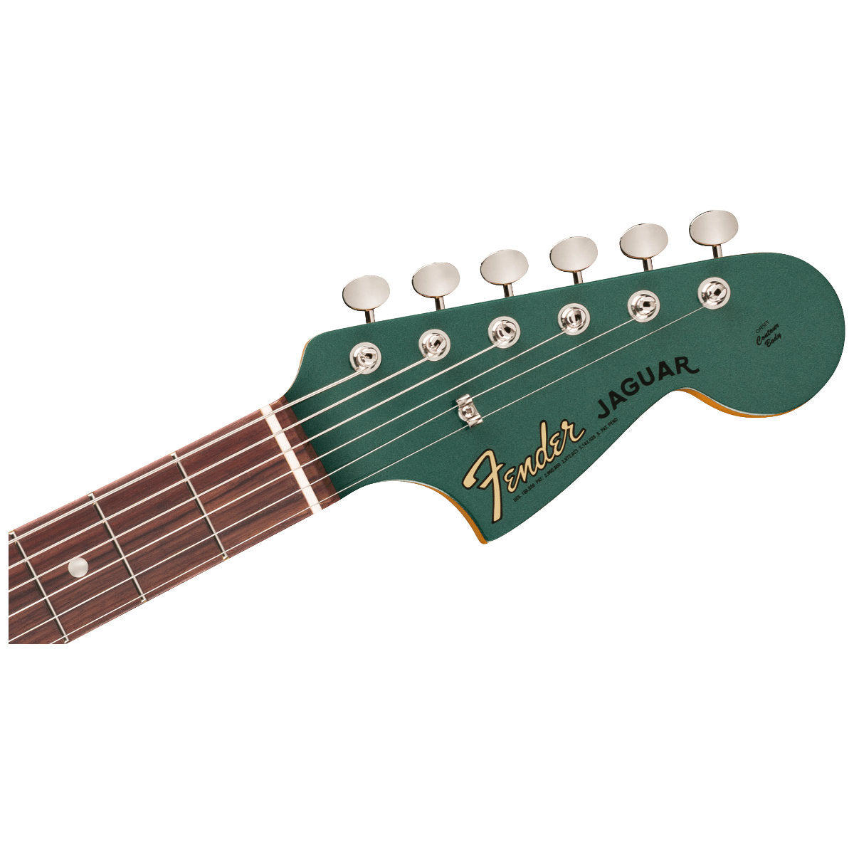 Fender Vintera III Mid 60s Jaguar Electric Guitar - Rosewood Fingerboard - Sherwood Green Metallic