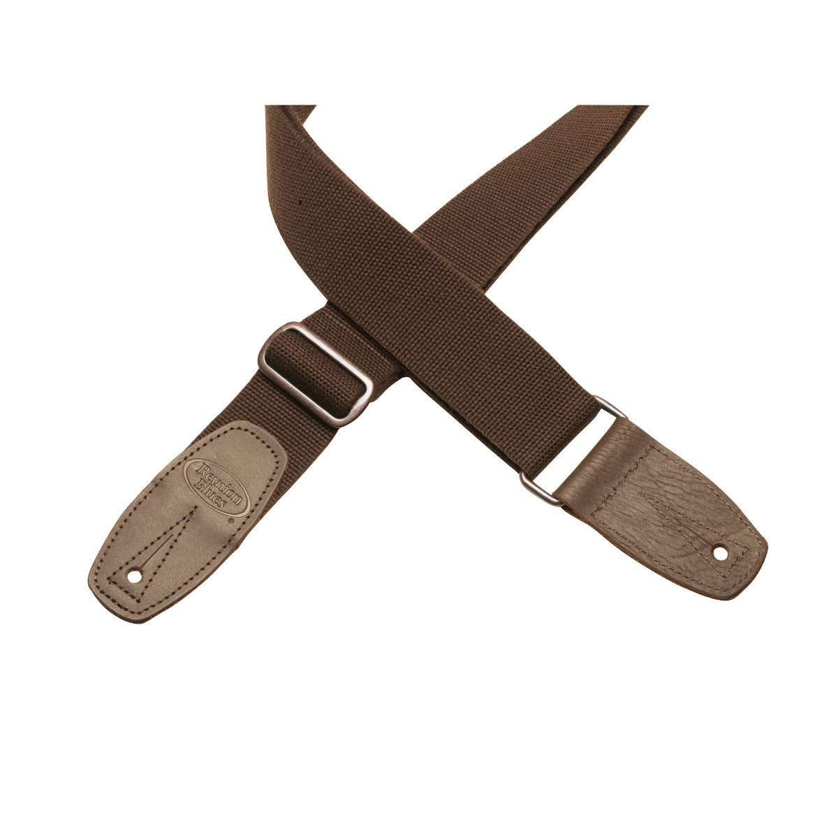 Reunion Blues Merino Wool Guitar Strap - Brown - Bananas at Large®