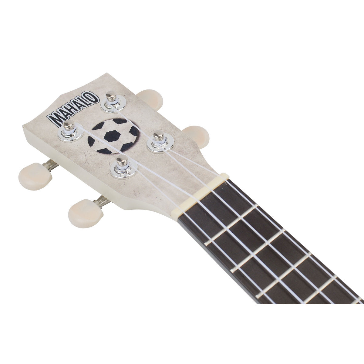 Mahalo MA1FB Art II Series Soprano Ukulele - Football (Soccer) Motiff