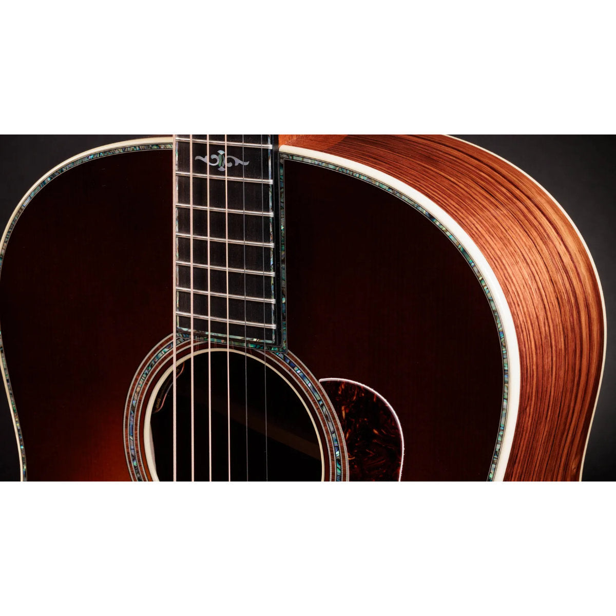 Taylor Gold Label 917e SB Honduran Rosewood Acoustic-Electric Guitar - Teardrop Sunburst