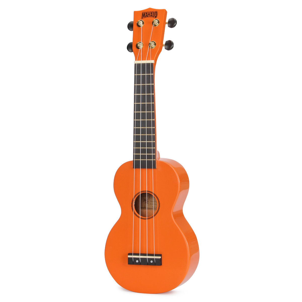 Mahalo MR1-OR Rainbow Soprano Ukulele - Orange