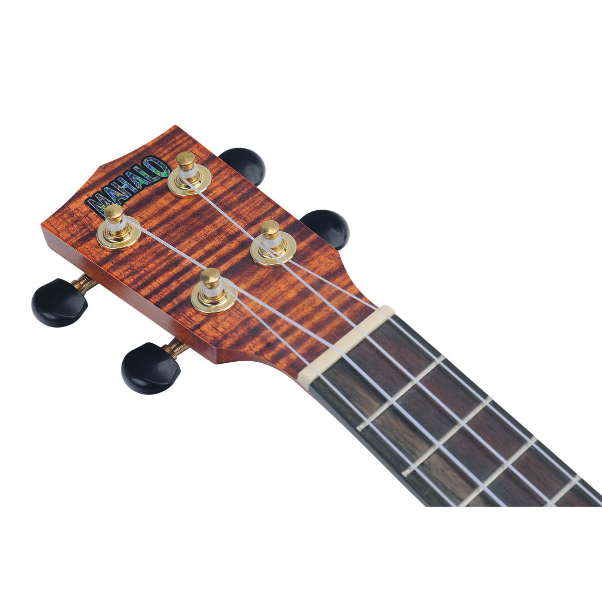 Mahalo MA1KA Artist Elite Series Soprano Ukulele - Koa Photo Flame