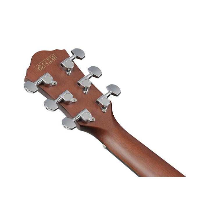 Ibanez AEWC16QA Acoustic-Electric Guitar - Transparent Emerald Burst High Gloss/Natural High Gloss