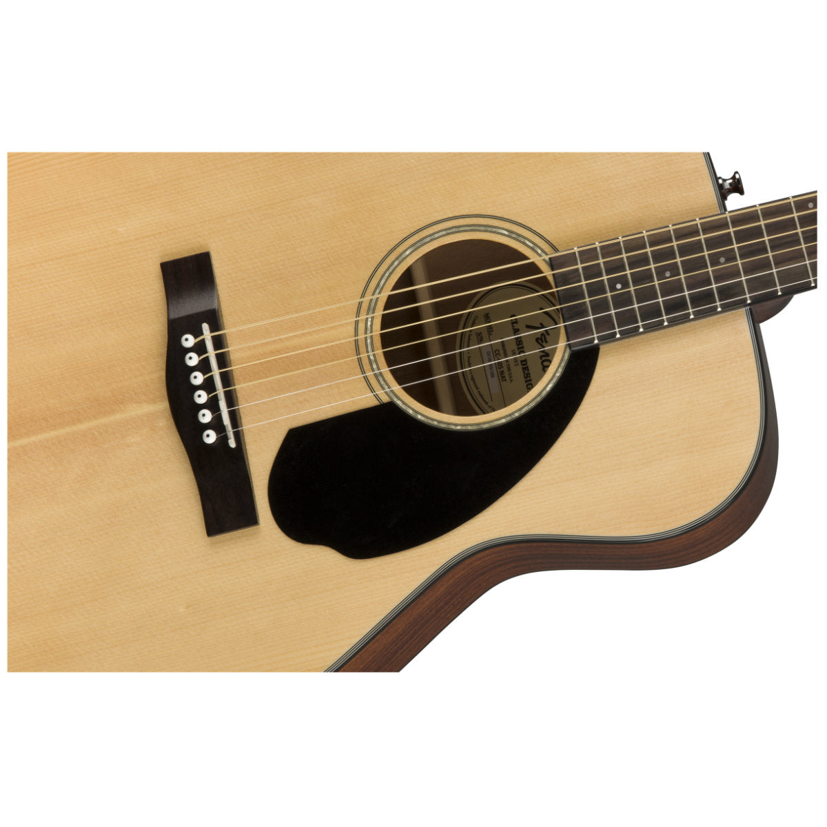 Fender CC-60S Solid Top Concert Acoustic Guitar - Natural - Bananas at Large®