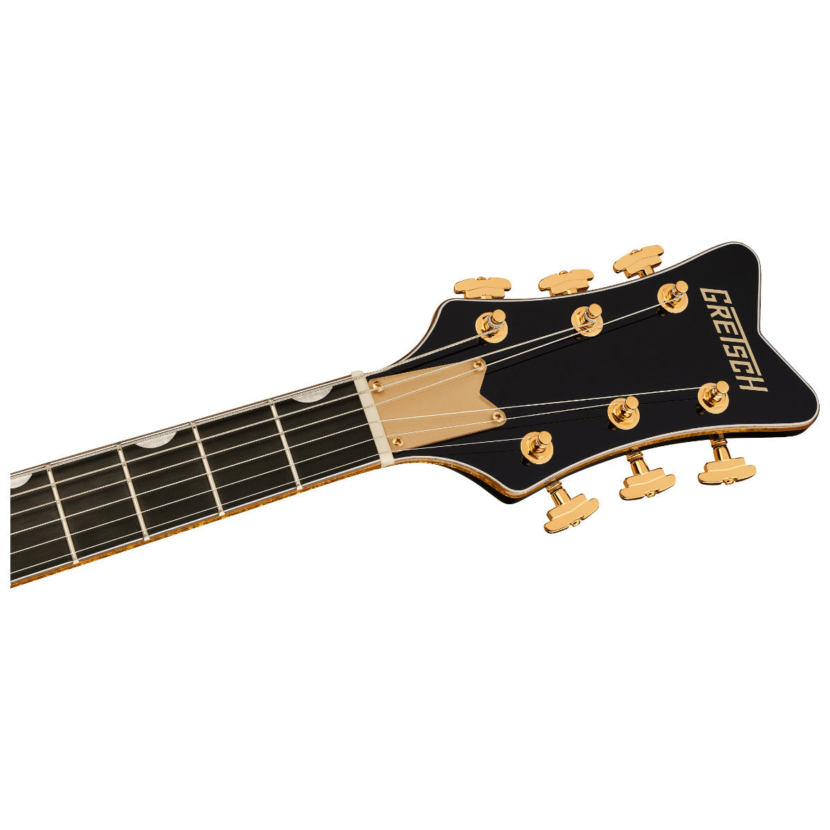 Gretsch Synchromatic™ Falcon™ Hollow Body Single-Cut Electric Guitar w/ Bigsby® - Ebony Fingerboard - Black - Bananas at Large®