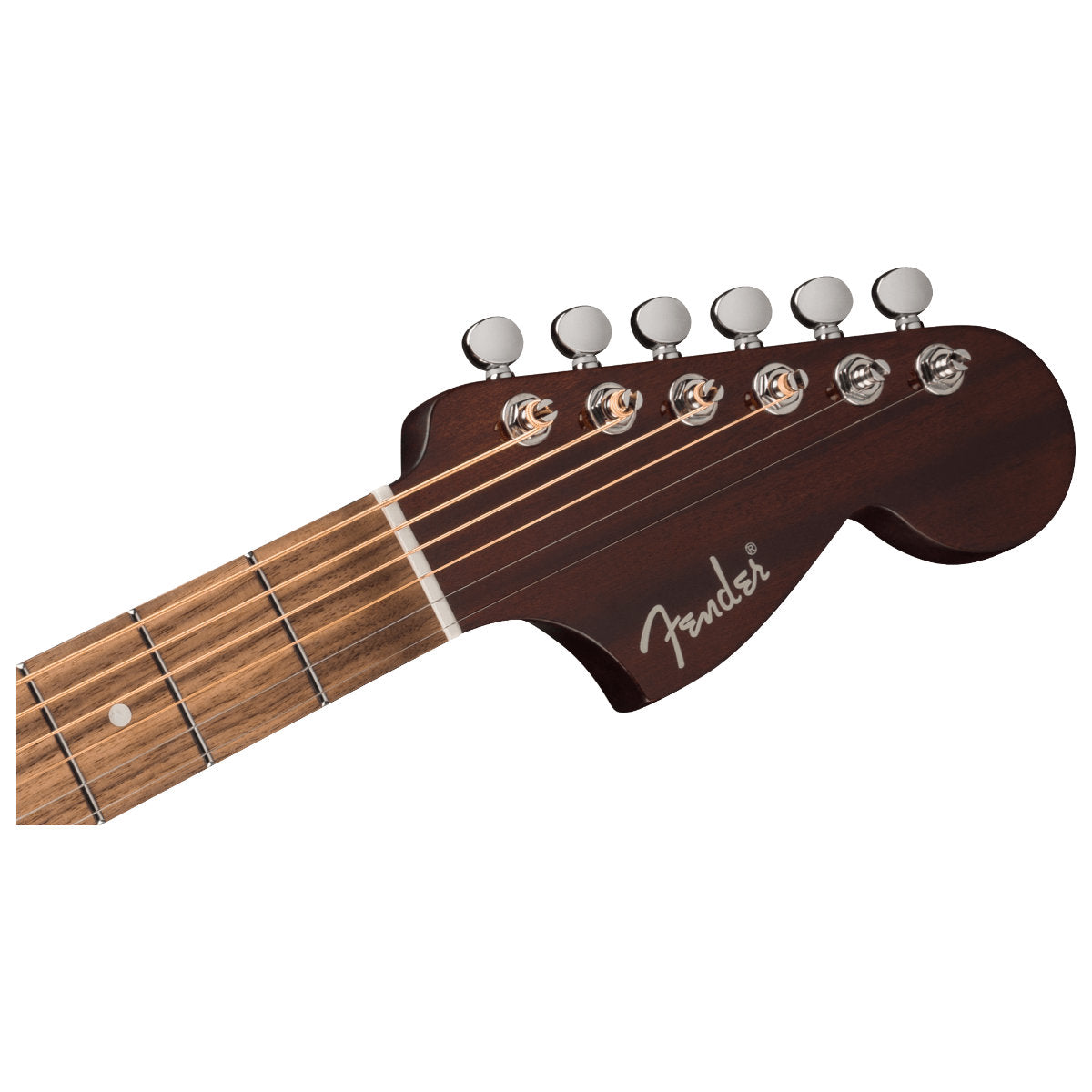 Fender California Deluxe Monterey E Acoustic-Electric Guitar - Ivory Pickguard - Aztec Gold