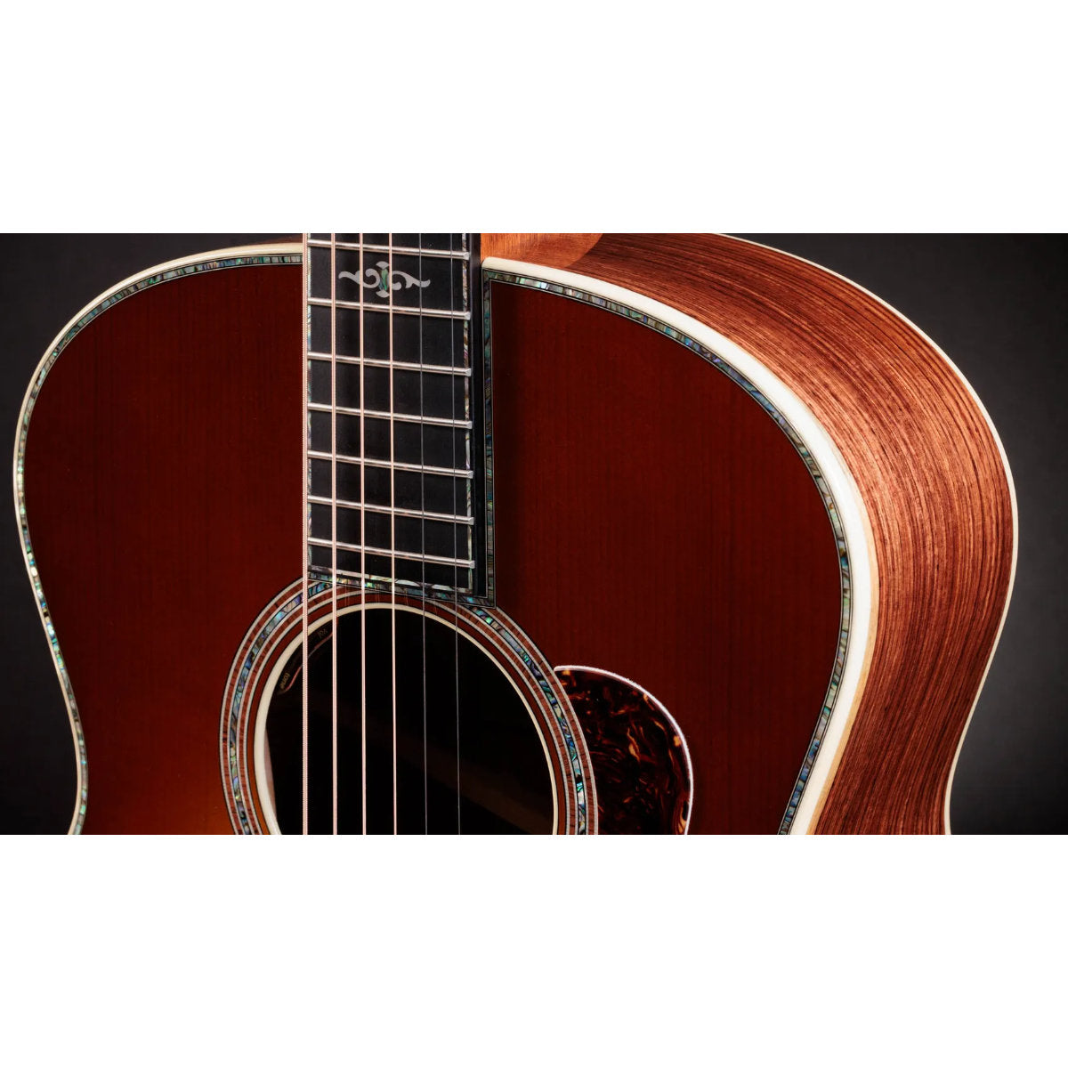 Taylor Gold Label 914e SB Honduran Rosewood Acoustic-Electric Guitar - Teardrop Sunburst