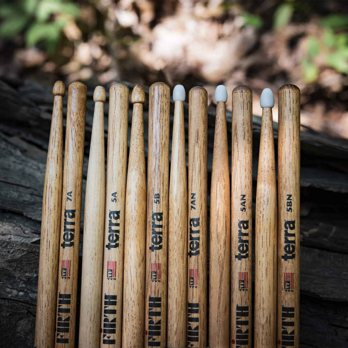 Vic Firth American Classic® 5AT Terra Series Drumsticks - Wood Tip