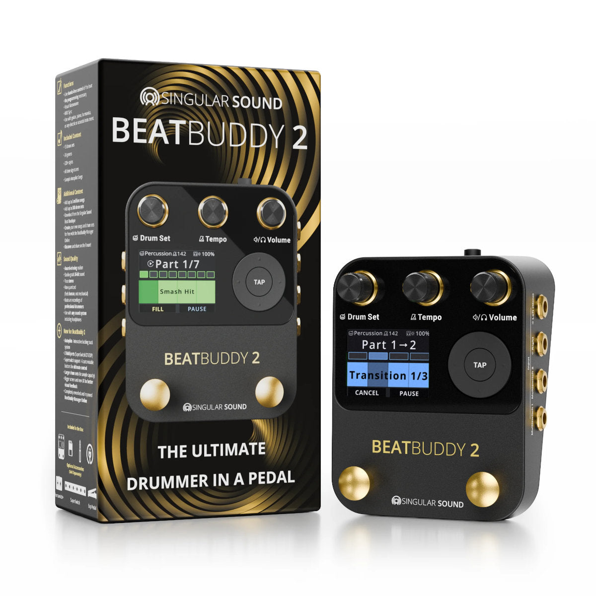 Singular Sound BeatBuddy 2 Pedal - Bananas at Large®