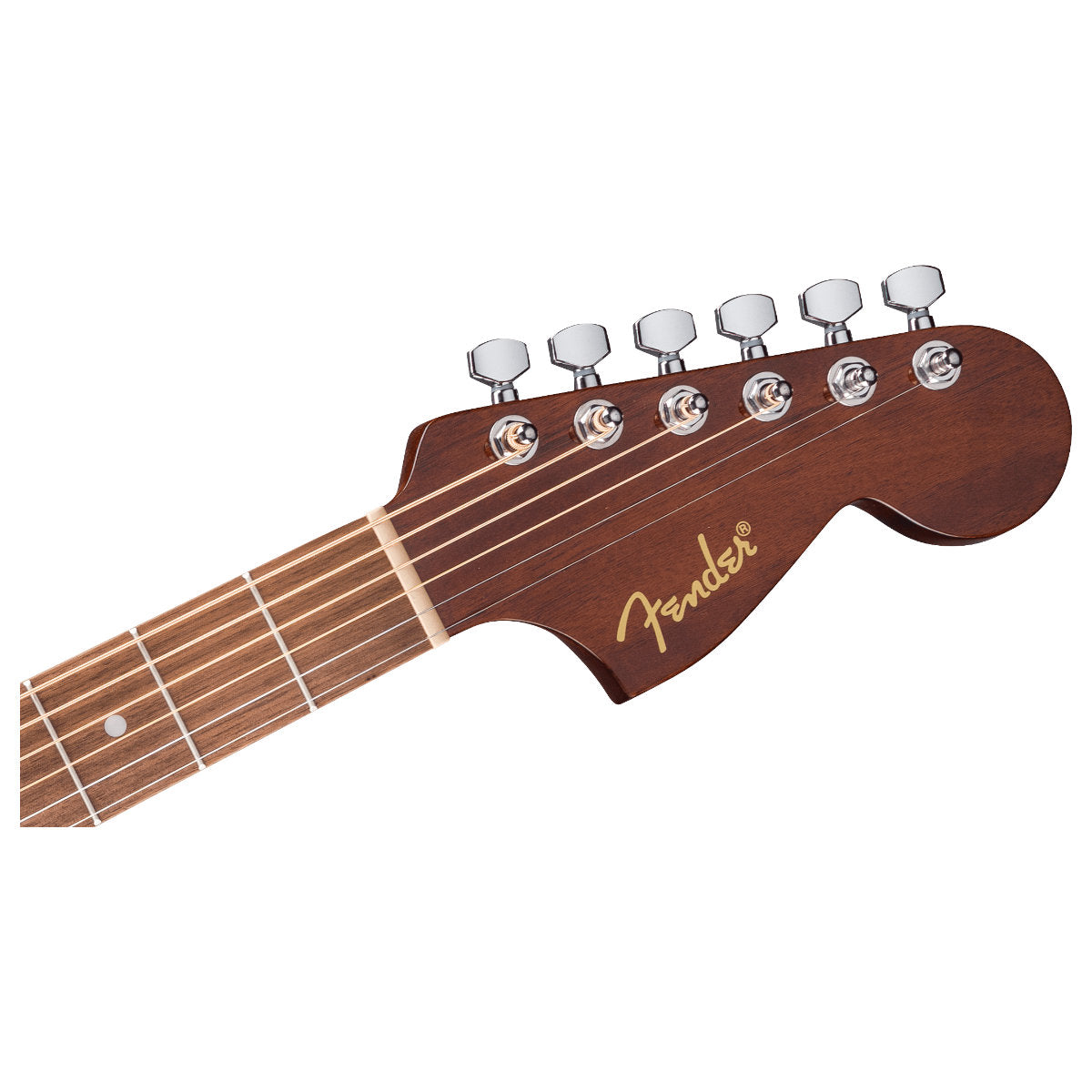 Fender California Standard Monterey E Acoustic-Electric Guitar - Sapele Top - Ivory Pickguard - Natural Sapele
