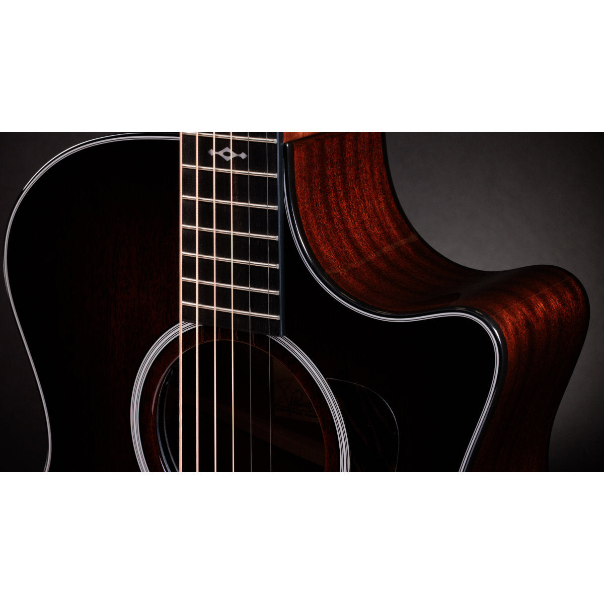 Taylor Next-Gen 324ce Grand Auditorium Acoustic-Electric Guitar - Sapele/Mahogany