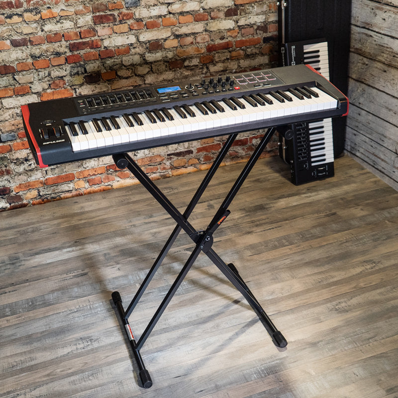 Stageline KS26Q Double-Braced X-Style Keyboard Stand w/ Quick Release