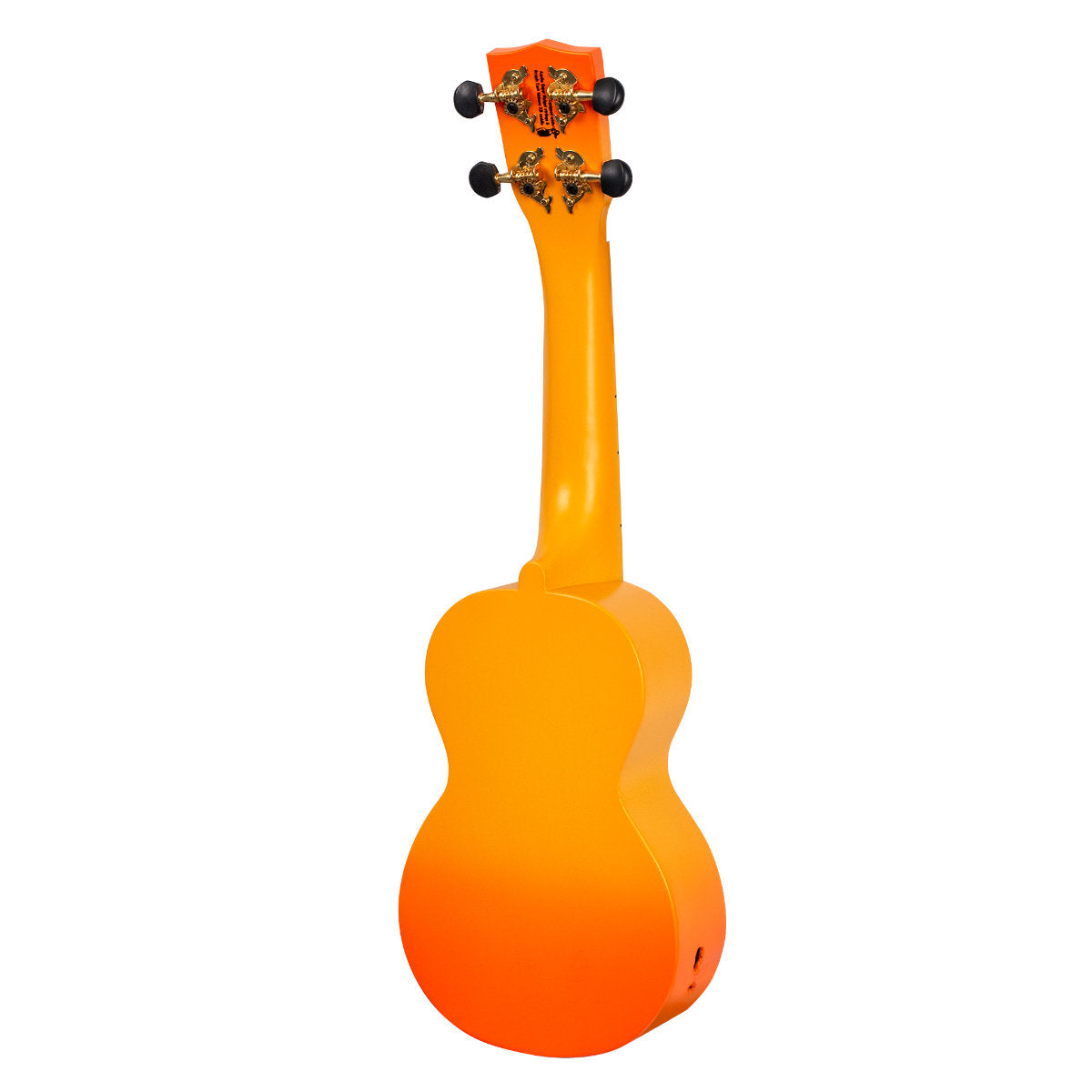 Mahalo MD1-HAORB Hibiscus Soprano Ukulele - Orange Burst