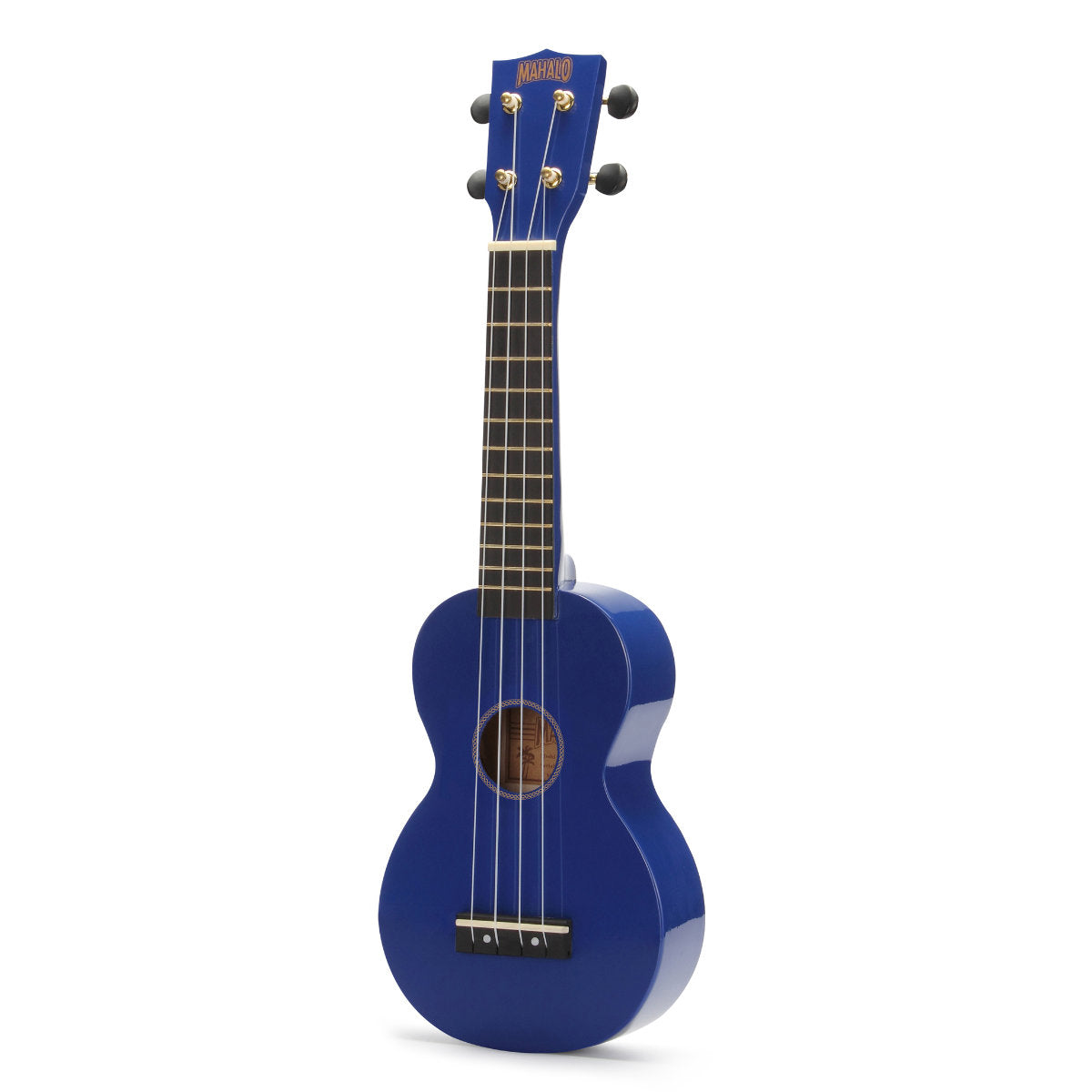 Mahalo MR1-BU Rainbow Soprano Ukulele - Blue