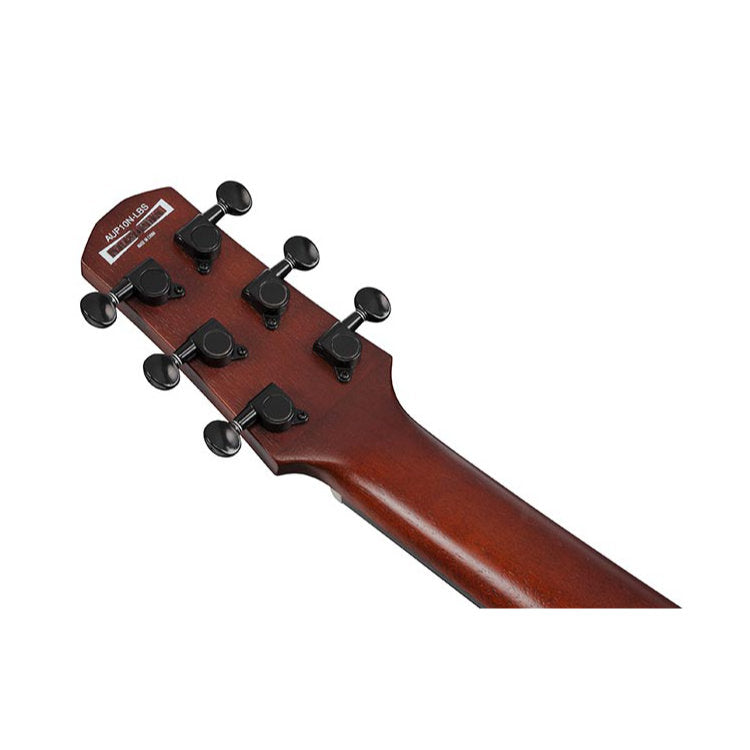 Ibanez AUP10N AU Series Acoustic Tenor Ukulele - Open Pore Light Brown Sunburst Top - Natural Open Pore Back and Sides