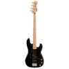 Fender Squier Affinity Series Precision Bass PJ Pack - Black w/Gig Bag, Rumble 15 Amp