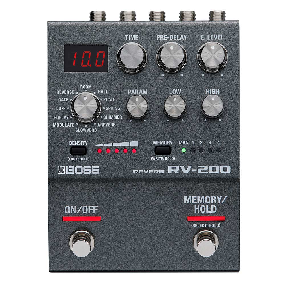 BOSS RV-200 200 Series Reverb Pedal