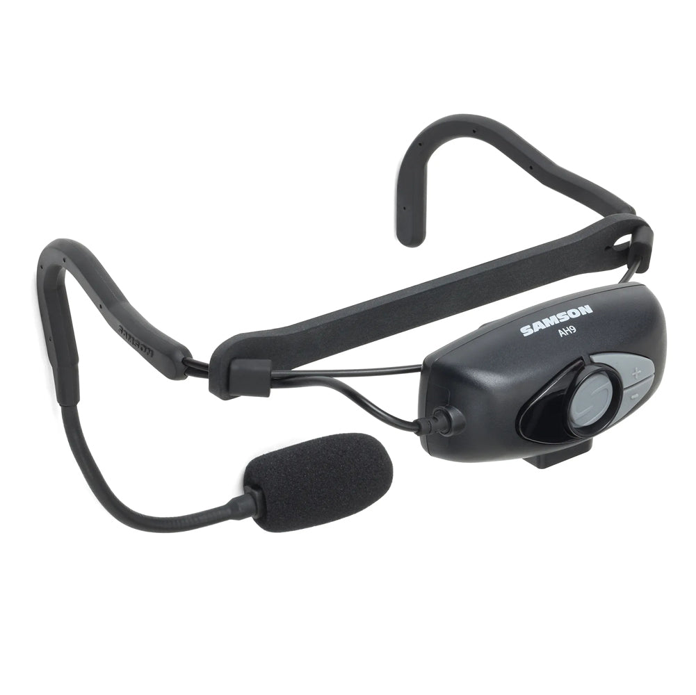 Samson AirLine 99 Wireless Fitness Headset System with Qe Fitness Mic (AH9-Qe/CR99) - K Band