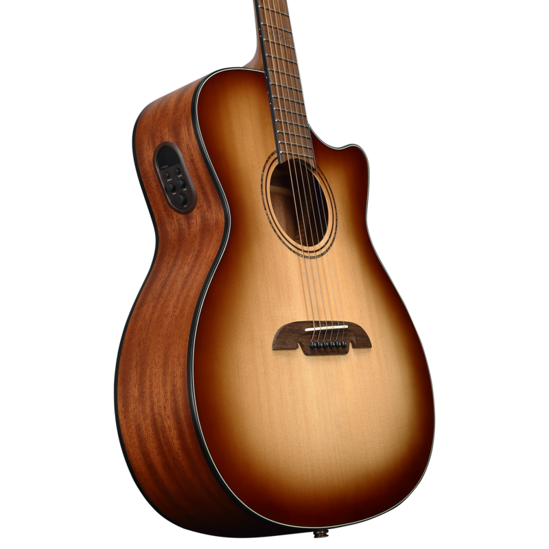 Alvarez AG60CE Shadowburst Artist Grand Auditorium Cutaway Acoustic-Electric Guitar w/ EQ and Tuner - Bananas at Large®