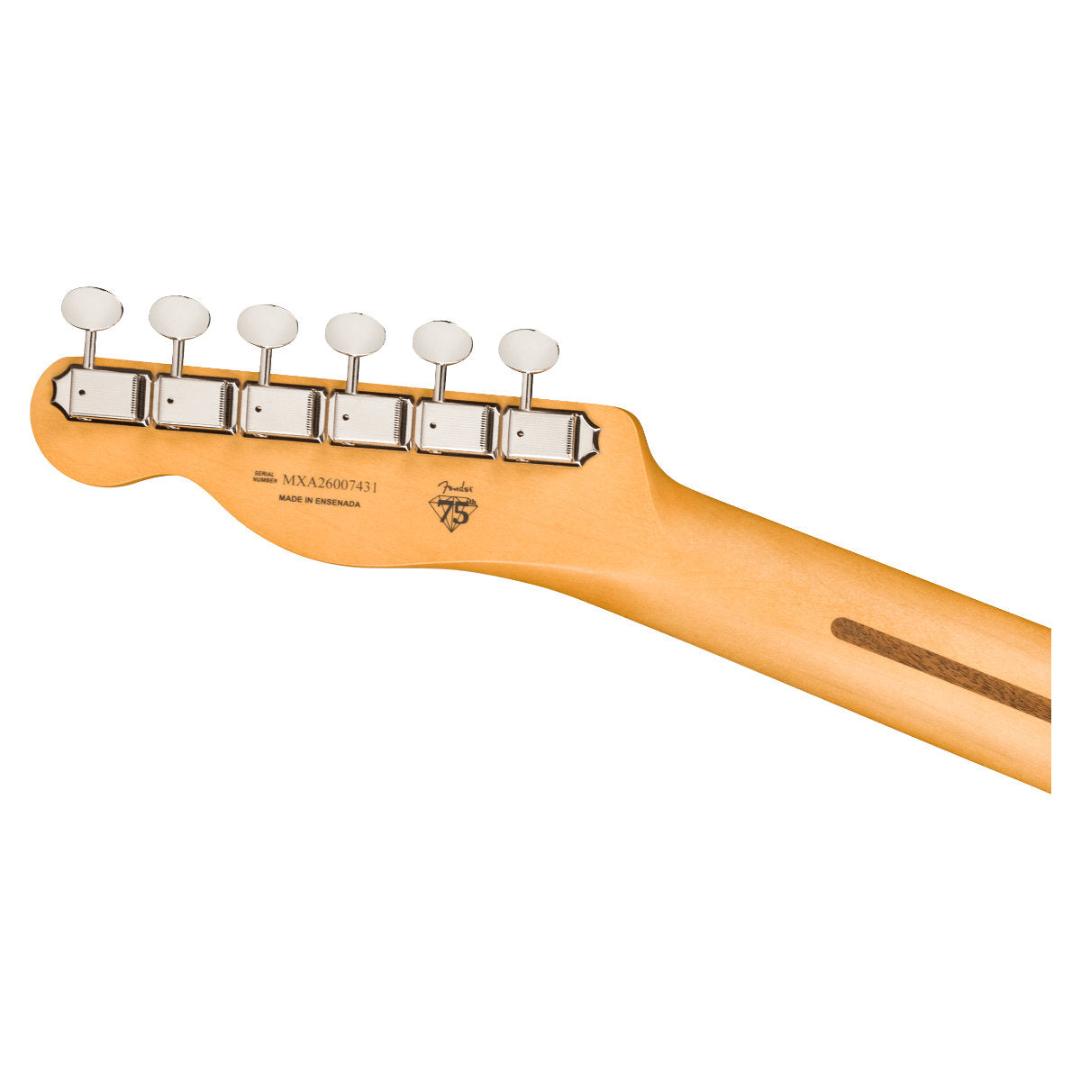Fender 75th Anniversary Player II Baritone Telecaster Electric Guitar - Maple Fingerboard - Butterscotch Blonde