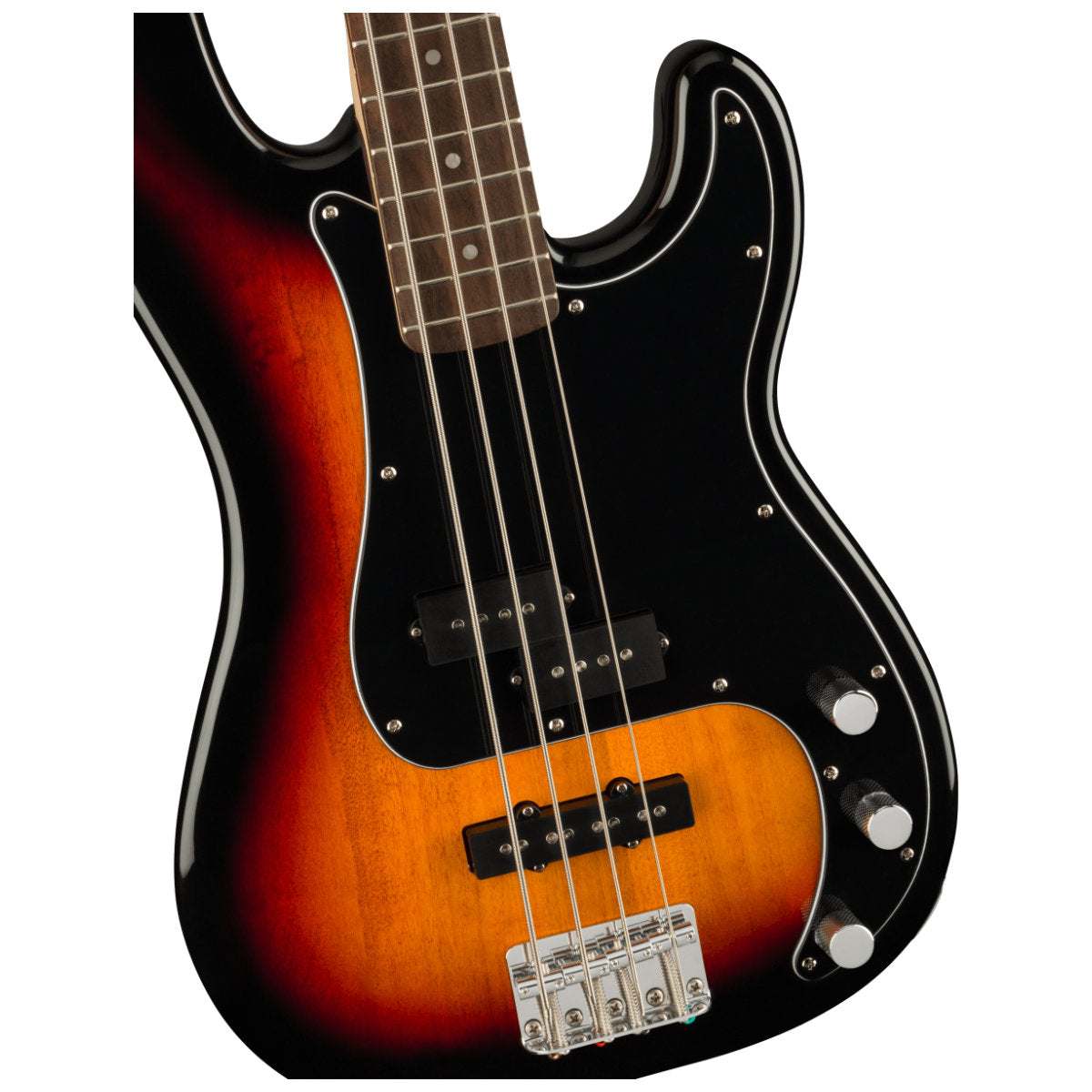 Fender Squier Affinity Precision Bass PJ Pack w/Gig Bag, Rumble 15 Amp - 3-Color Sunburst